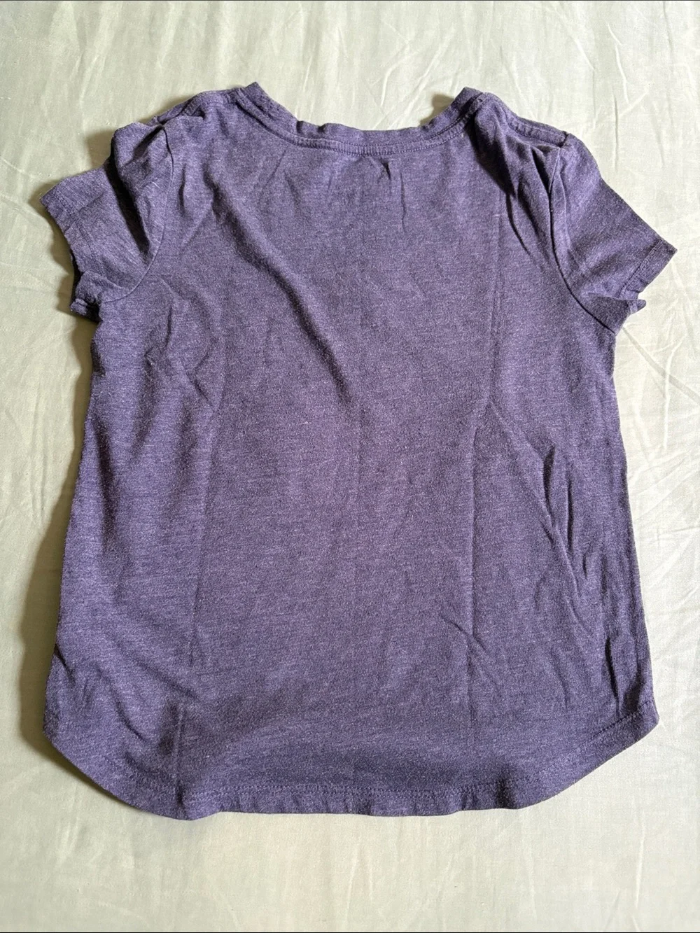 Old Navy Blue Short Sleeve Tee with Sequin Unicorn